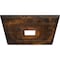 Ekena Millwork Eris Ceiling Medallion (Fits Canopies up to 9 7/8"), 18"W x 18"H x 3 1/2"ID x 1 1/8"P, Rust CM18ERRUS - alternate 2